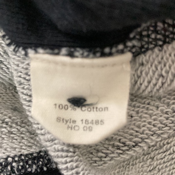 J.Crew Size S Vintage Fleece Charcoal Gray Mock Neck Pullover Sweatshirt - Picture 8 of 8